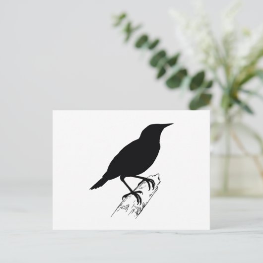 weide briefkaart (Staand voorkant)