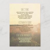  weide bruiloft details - Informatie Informatiekaartje (Voorkant)