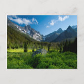 Weide en Mt. Stuart Briefkaart (Voorkant)