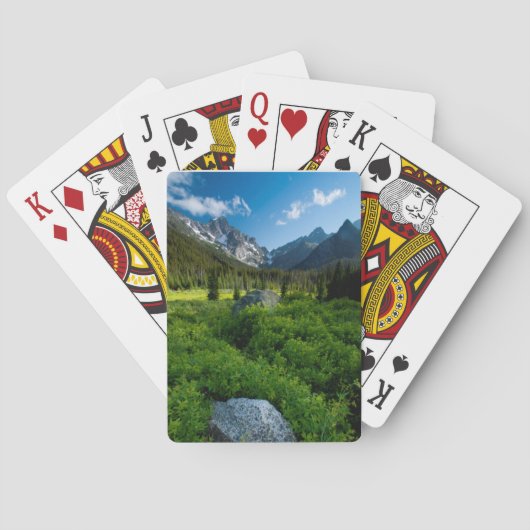 Weide en Mt. Stuart Pokerkaarten (Achterkant)