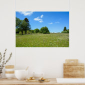 Weide idylle poster (Keuken)