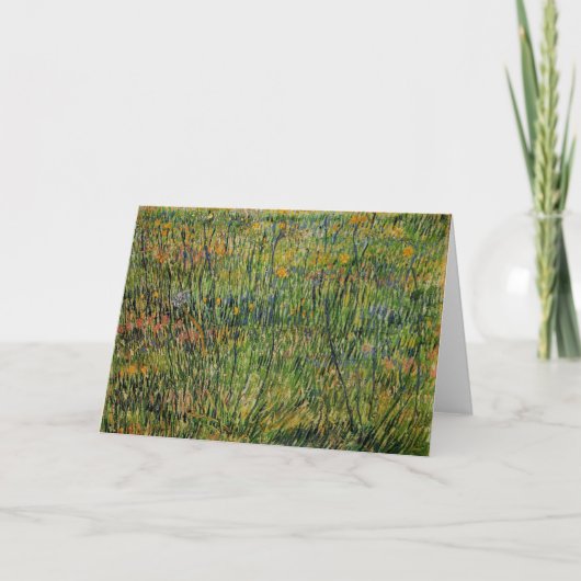 Weide in bloei door Vincent van Gogh Kaart (Voorkant)