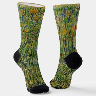 Weide in bloei door Vincent van Gogh Sokken