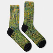 Weide in bloei door Vincent van Gogh Sokken (Rechts)