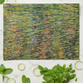 Weide in bloei door Vincent van Gogh Theedoek (Gevouwen)