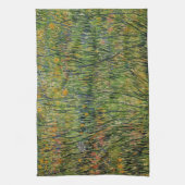 Weide in bloei door Vincent van Gogh Theedoek (Verticaal)