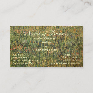 Weide in bloei door Vincent van Gogh Visitekaartje