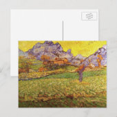 Weide in de bergen door Vincent van Gogh Briefkaart (Voorkant / Achterkant)