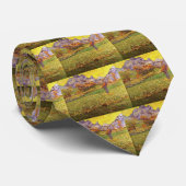 Weide in de bergen door Vincent van Gogh Stropdas (Opgerold)