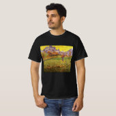 Weide in de bergen door Vincent van Gogh T-shirt (Voorkant volledig)
