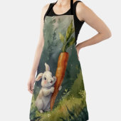 Weide Konijn Dromen: Fantasie Print Schort