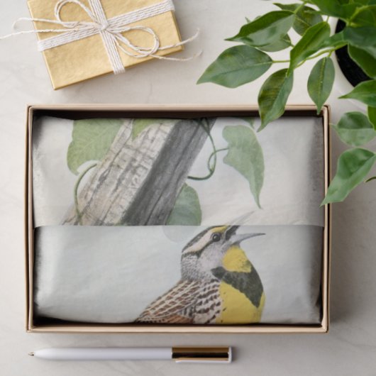  weide leeuwerik waterverf tissuepapier (Geschenk)