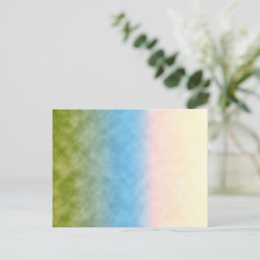 Weide Licht Briefkaart (Staand voorkant)