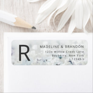 Weide Lied vervagende Wilde Bloemen Retouradres Etiket