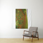 Weide met papaver (1896) Merse Pál Szinyei Wandkleed (In Situ (horizontaal))