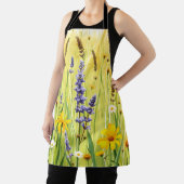 Weide met wilde bloemen zomerpatroon schort (Insitu)
