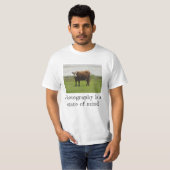 Weide Mood – Koefoto T-shirt (Voorkant volledig)