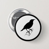 weide ronde button 5,7 cm (Voorkant /achterkant)