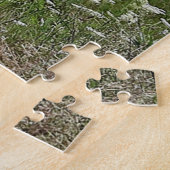 Weide uitzicht met zomerbloemen legpuzzel (Zijkant)