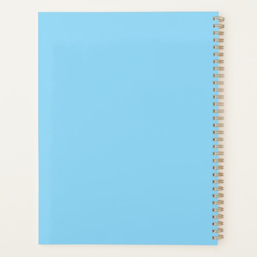 Weide van Madeliefjes Planner (Achterkant)