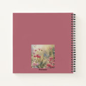  weide wilde bloemen Confucius Quote Journal Notitieboek (Achterkant)