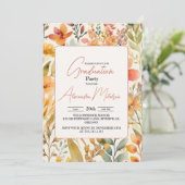 weide Wildflower 2024 Afstuderen Kaart (Staand voorkant)