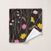 weidebloei bad handdoek (Wasdoekje)