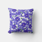 weidebloem cichorei-patroon kussen (Voorkant)