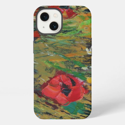 Weidebloemen 2012 iPhone hoesje (Achterkant)
