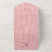 Weidebloemen All in One Trouw Uitnodiging (Buitenkant)