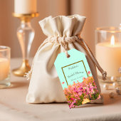 Weidebloemen Bruidsfeest of Evenement Cadeaulabel