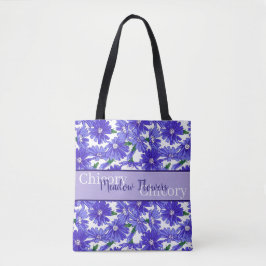 weidebloemen cichorei tote bag