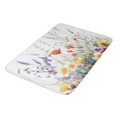 Weidebloemen en Lavendel Badmat (Gekanteld)