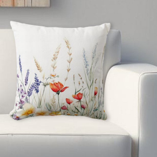 Weidebloemen en Lavendel Kussen (Creator heeft geüpload)