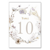 weidebloemen Tabel Nummer 10 Kaart (Voorkant)