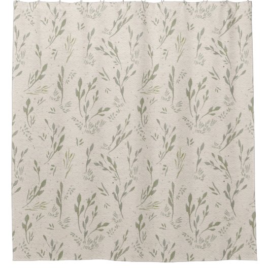 weidegras douchegordijn (Voorkant)