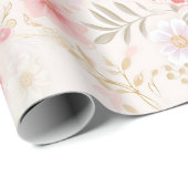 Weidekern Bloemige Cottagecore Cadeau Cadeaupapier (Rol Hoek)