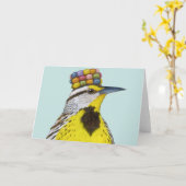 Weideleeuwerik kaart (Gele Bloem)