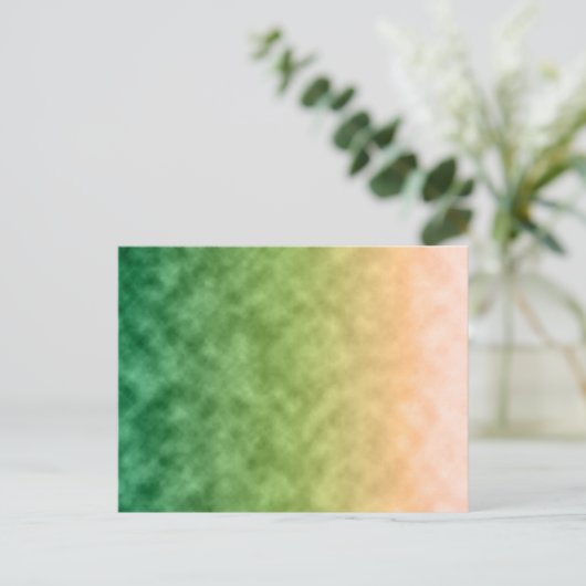 Weiden van het eerste licht briefkaart (Staand voorkant)
