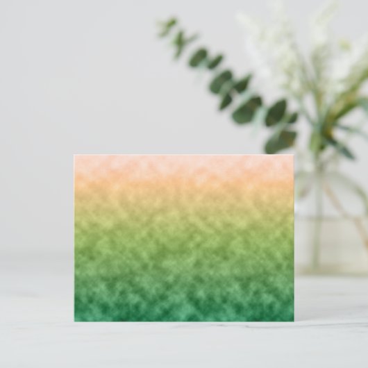 Weiden van het eerste licht briefkaart (Staand voorkant)