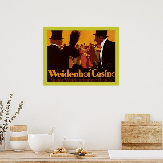 Weidenhof Poster van Casino (Keuken)