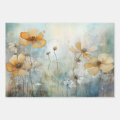 WEIDEWILDBLOEMEN ONTKOPPELEN DECORATIEF PAPIER INPAKPAPIER VEL (Voorkant 2)