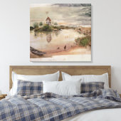 Weierhaus Canvas Afdruk (Insitu (Slaapkamer))