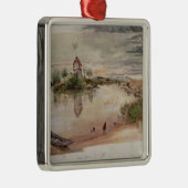 Weierhaus Metalen Ornament (Rechts)