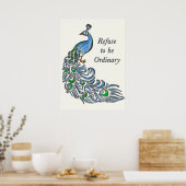 Weigeren gewoon te zijn poster (Keuken)