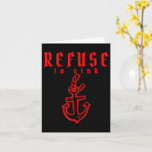 Weigeren om depressie te gooien Bewustheid van de  Kaart (Gele Bloem)