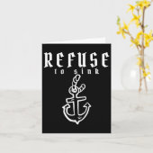 Weigeren om depressie te gooien Bewustheid van de  Kaart (Gele Bloem)