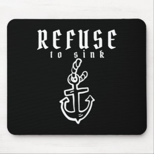 Weigeren om depressie te gooien Bewustheid van de  Muismat