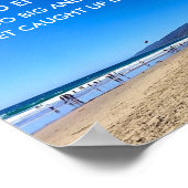 WEIGERING OM Motivatie Poster VOOR NEGATIVITEIT IN (Hoek)