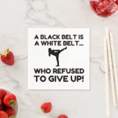 WEIGERING ZWARTE GORDEL SERVET (Insitu)